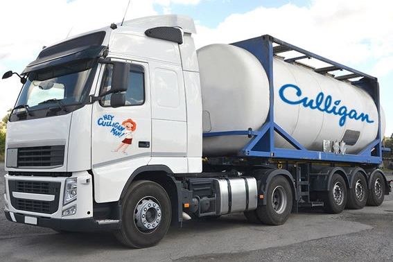 Bulk Water Delivery from Culligan Tanker